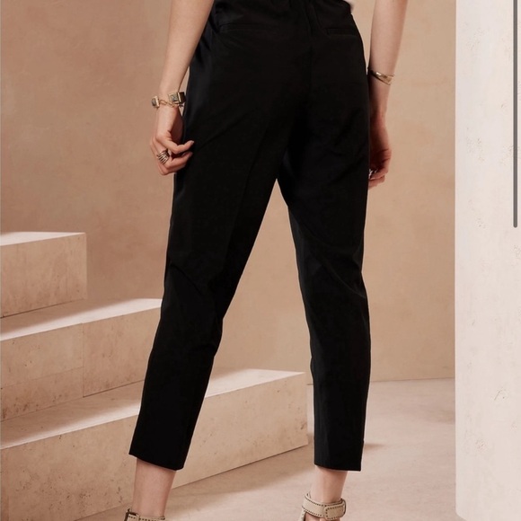 Banana Republic Factory Air Stretch Navy Pants - Picture 2 of 6